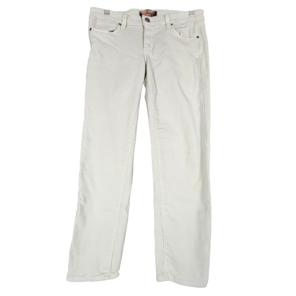 PAIGE Denim - Paige Roxie Capri Womens Jeans Size 27 Pastel Green Denim Pants